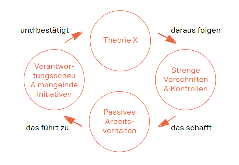 Der Negative Kreislauf der X-Theorie