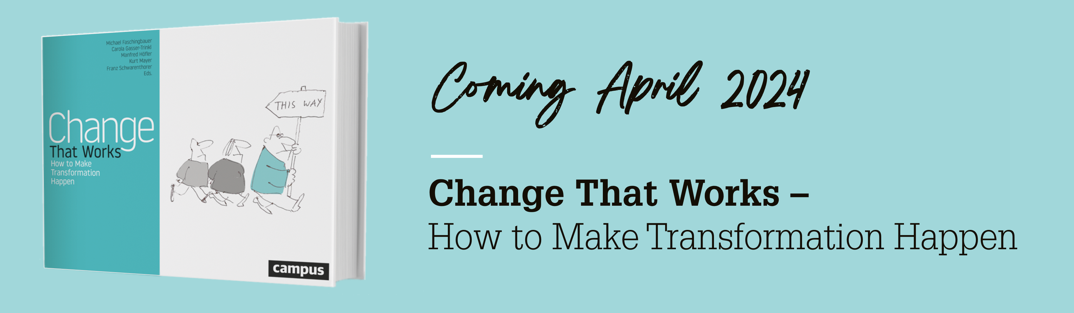 Mockup Buch and Change That Works, coming April 2024