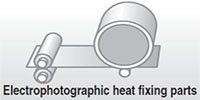 Electrophotographic heat fixing parts